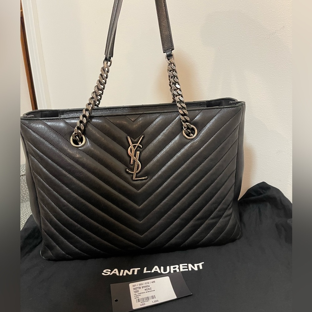 YSL Monogram Tote Bag